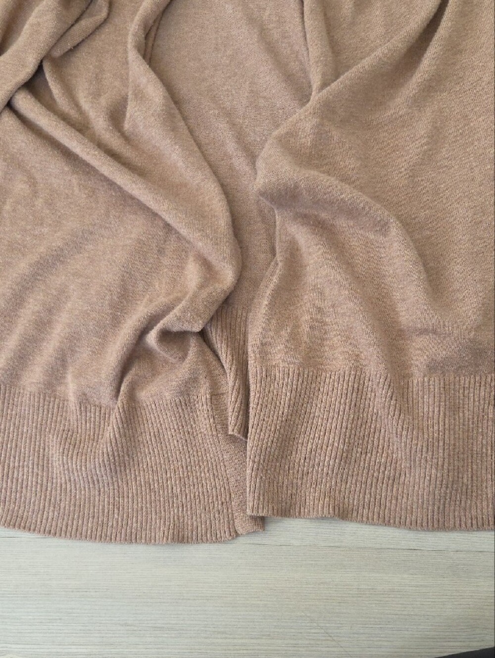 Amazon Essentials Open-Front Cardigan - Camel/Tan - Picture 6 of 7